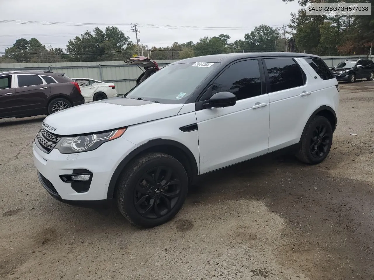 2016 Land Rover Discovery Sport Hse VIN: SALCR2BG7GH577038 Lot: 79061564