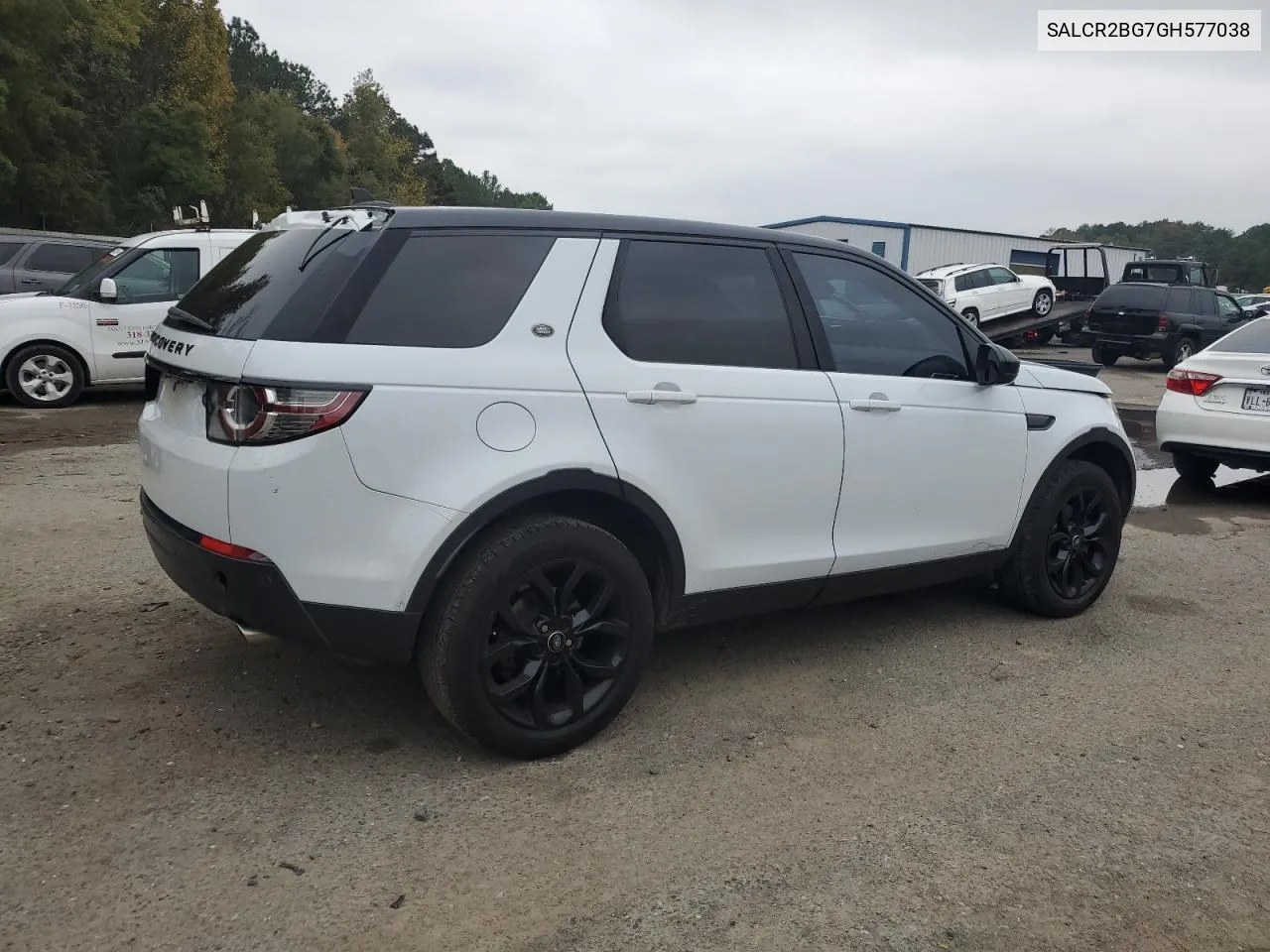 2016 Land Rover Discovery Sport Hse VIN: SALCR2BG7GH577038 Lot: 79061564