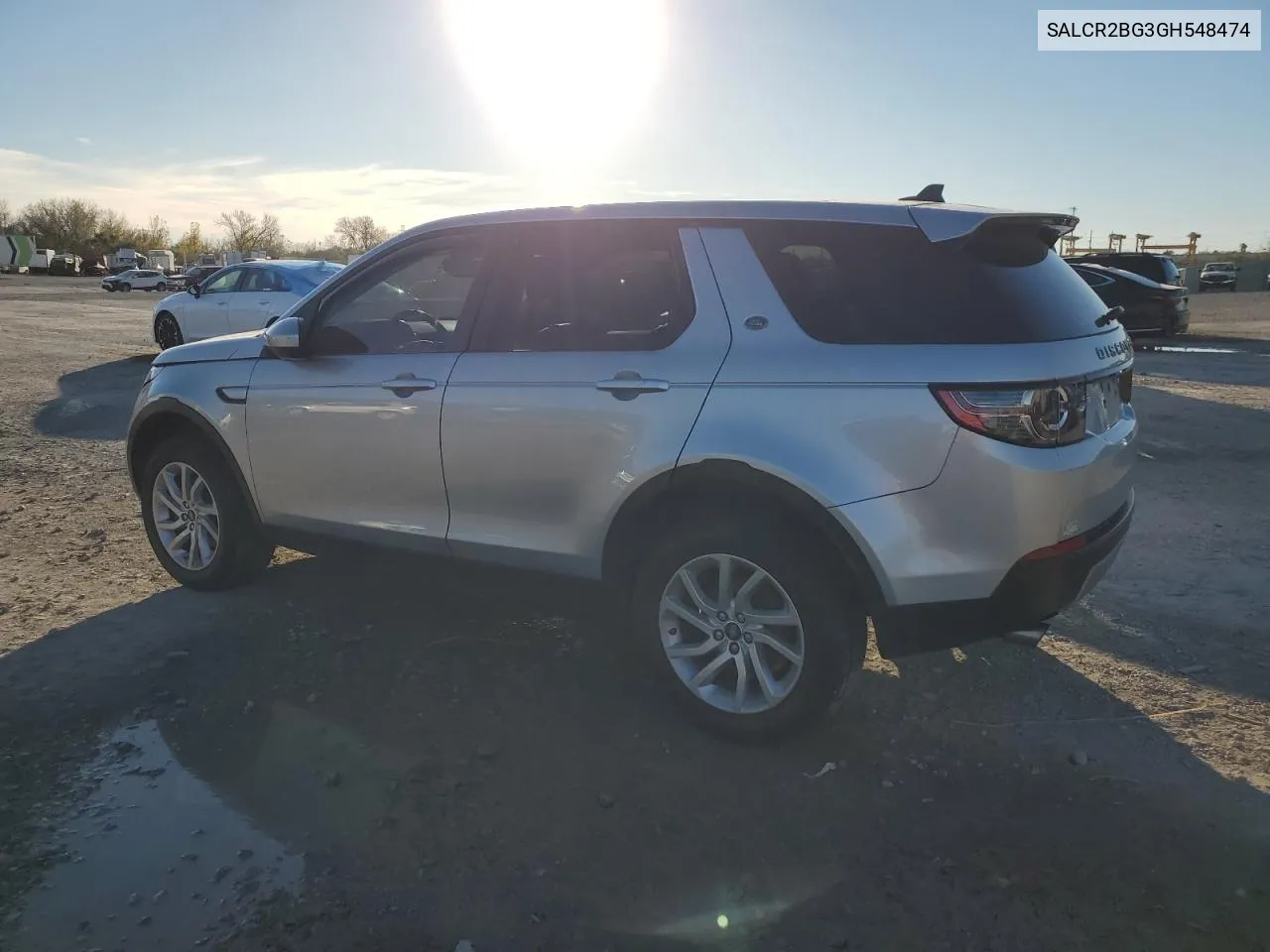 2016 Land Rover Discovery Sport Hse VIN: SALCR2BG3GH548474 Lot: 79281454