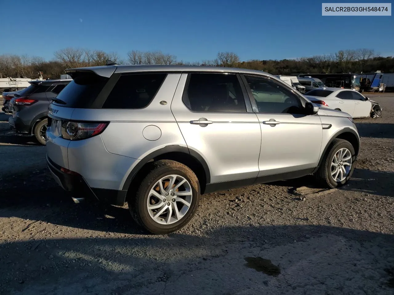 2016 Land Rover Discovery Sport Hse VIN: SALCR2BG3GH548474 Lot: 79281454