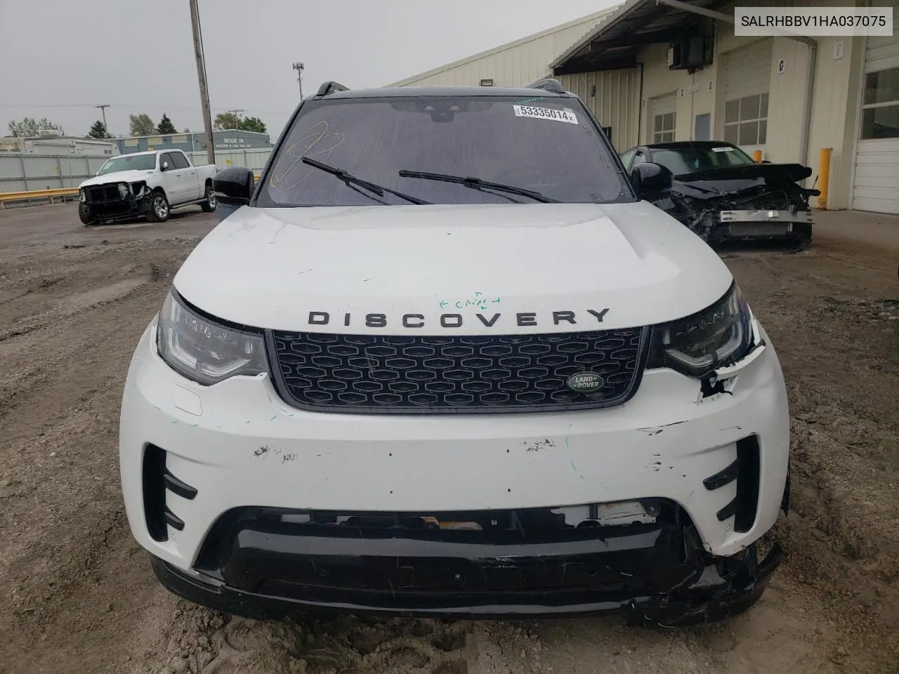 2017 Land Rover Discovery Hse Luxury VIN: SALRHBBV1HA037075 Lot: 53335014