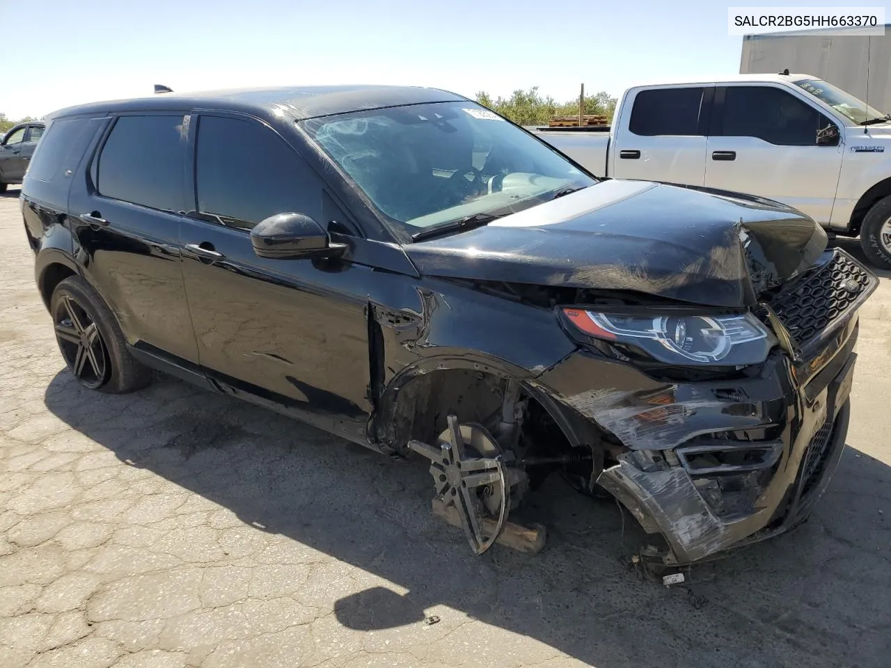 2017 Land Rover Discovery Sport Hse VIN: SALCR2BG5HH663370 Lot: 71205204