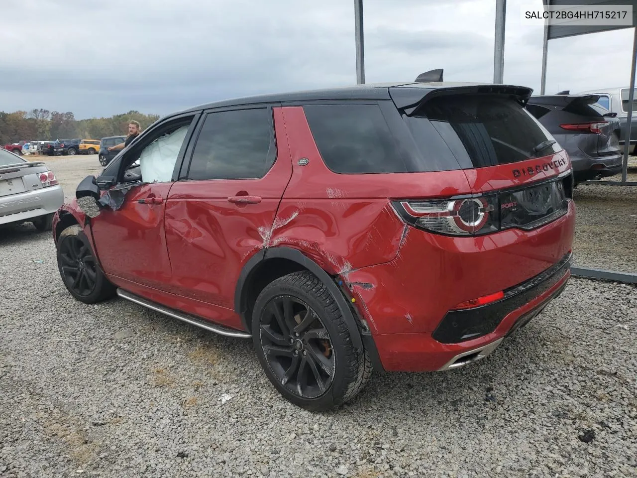 2017 Land Rover Discovery Sport Hse Luxury VIN: SALCT2BG4HH715217 Lot: 73195833