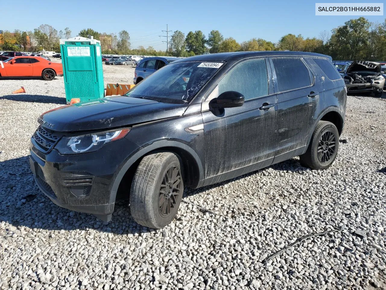 2017 Land Rover Discovery Sport Se VIN: SALCP2BG1HH665882 Lot: 75453094