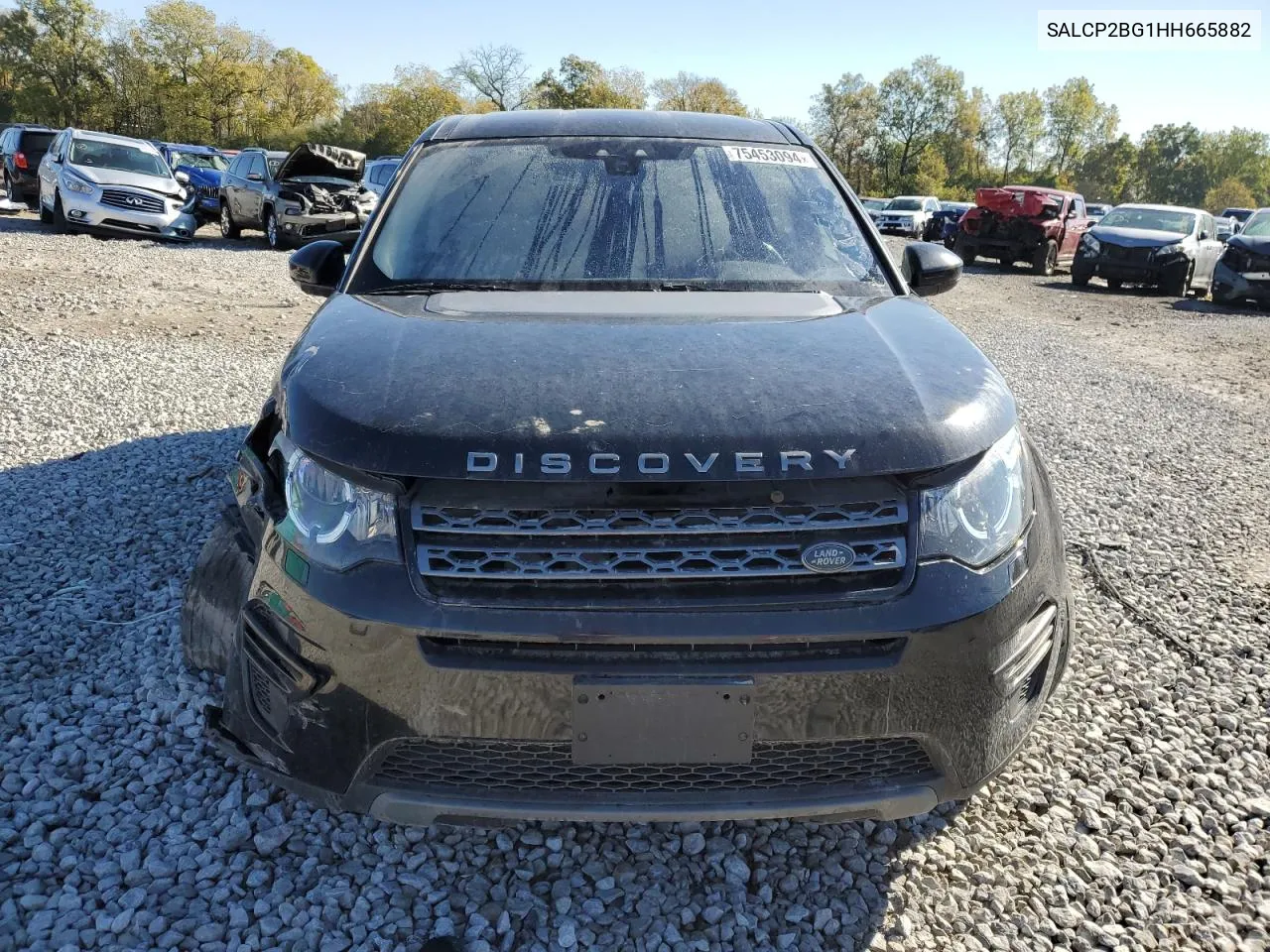 2017 Land Rover Discovery Sport Se VIN: SALCP2BG1HH665882 Lot: 75453094