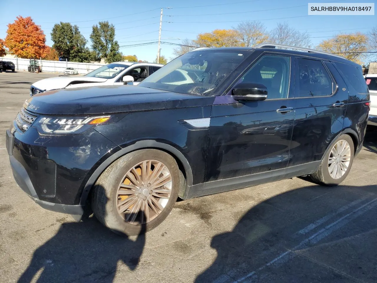 2017 Land Rover Discovery Hse Luxury VIN: SALRHBBV9HA018497 Lot: 77592624