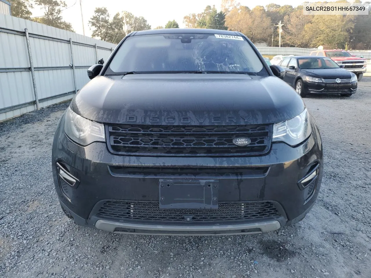 2017 Land Rover Discovery Sport Hse VIN: SALCR2BG1HH667349 Lot: 78382744