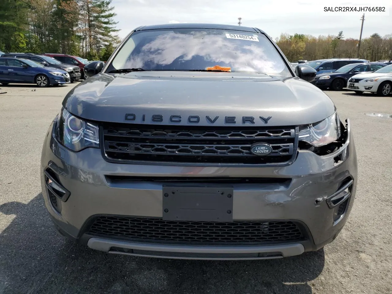 2018 Land Rover Discovery Sport Hse VIN: SALCR2RX4JH766582 Lot: 53140254