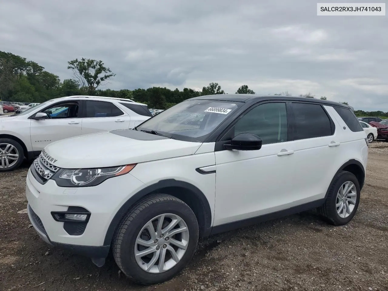 2018 Land Rover Discovery Sport Hse VIN: SALCR2RX3JH741043 Lot: 66899834