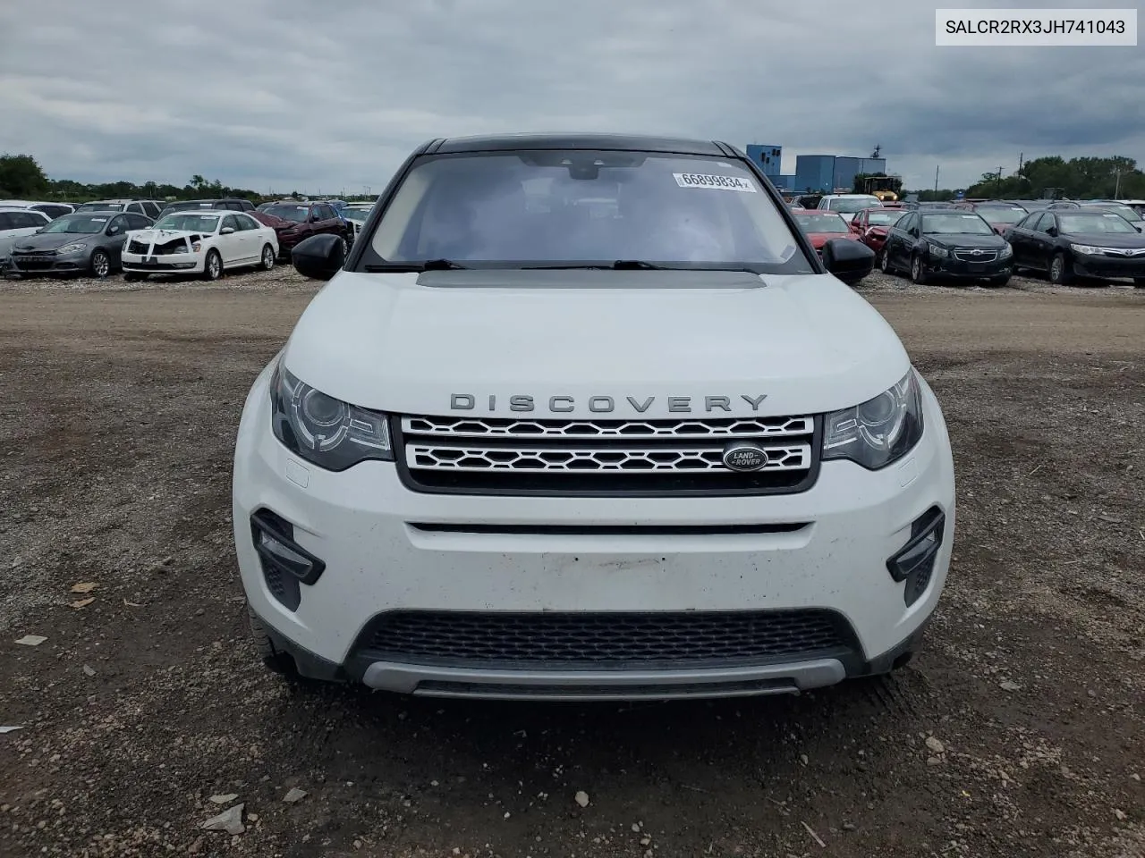 2018 Land Rover Discovery Sport Hse VIN: SALCR2RX3JH741043 Lot: 66899834