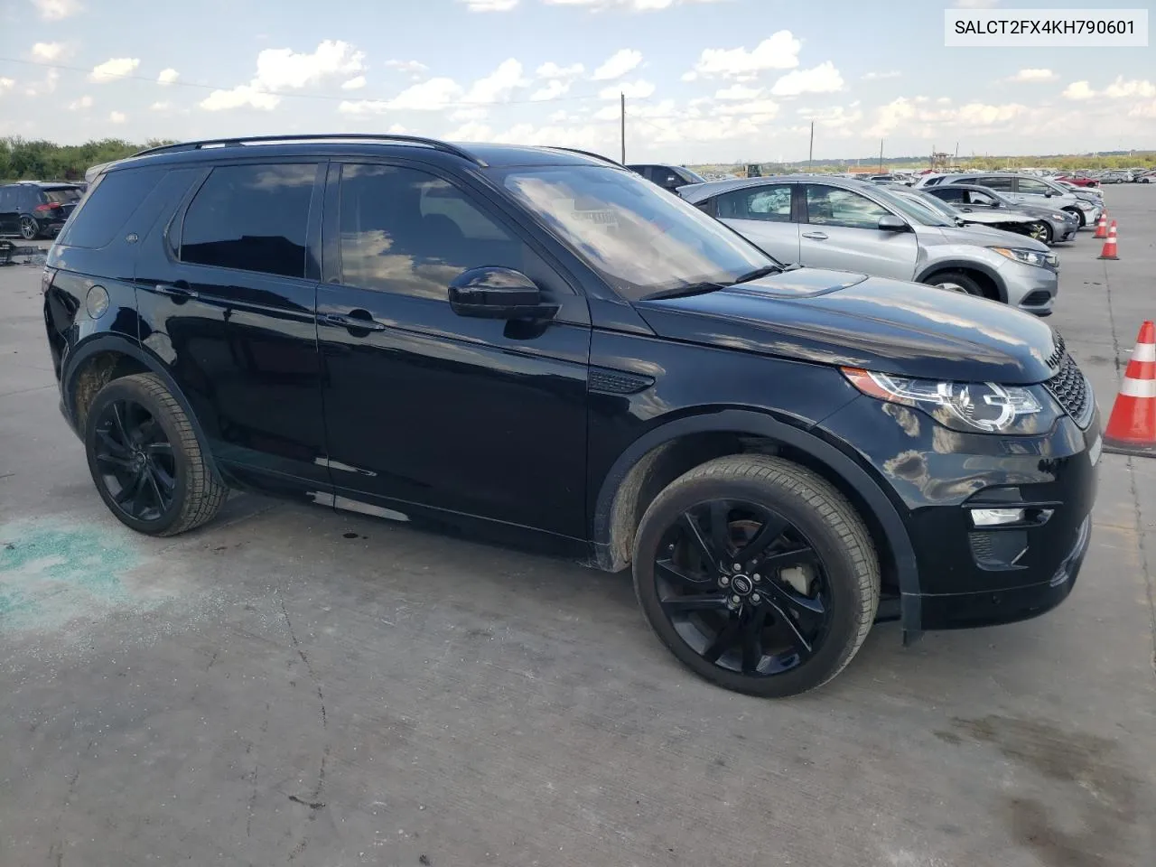 2019 Land Rover Discovery Sport Hse Luxury VIN: SALCT2FX4KH790601 Lot: 72276584