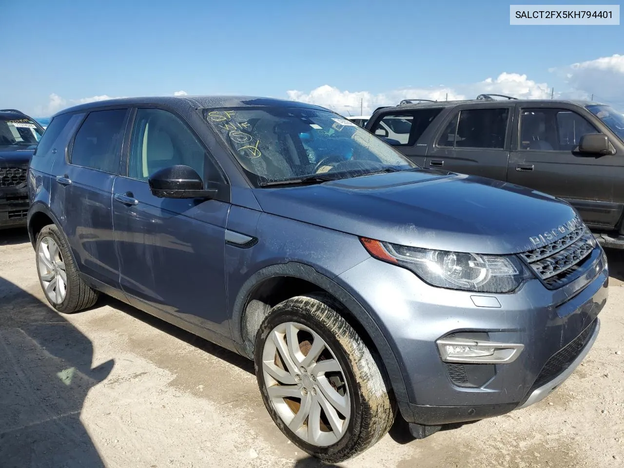 2019 Land Rover Discovery Sport Hse Luxury VIN: SALCT2FX5KH794401 Lot: 74926934