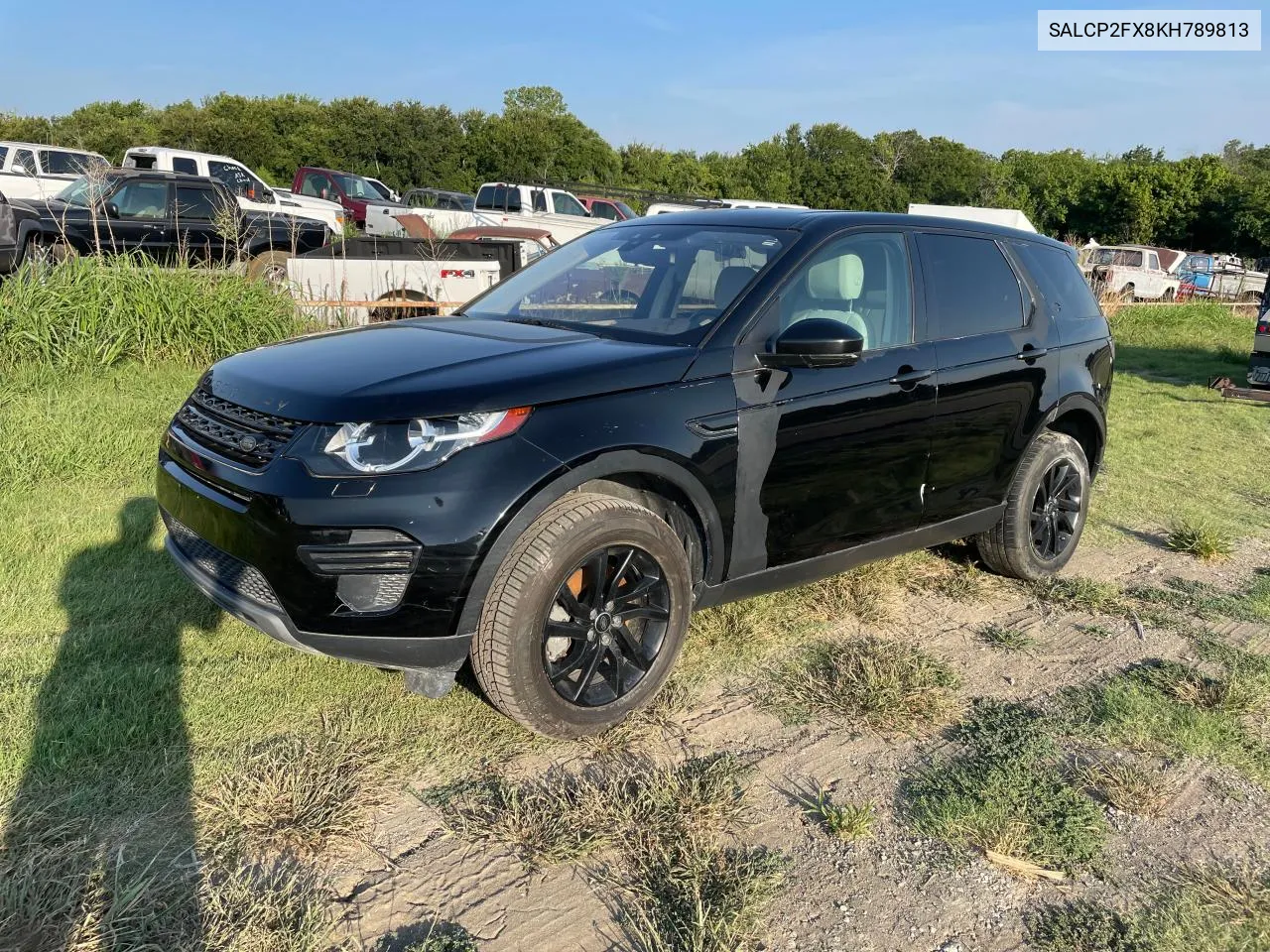 2019 Land Rover Discovery Sport Se VIN: SALCP2FX8KH789813 Lot: 75134064