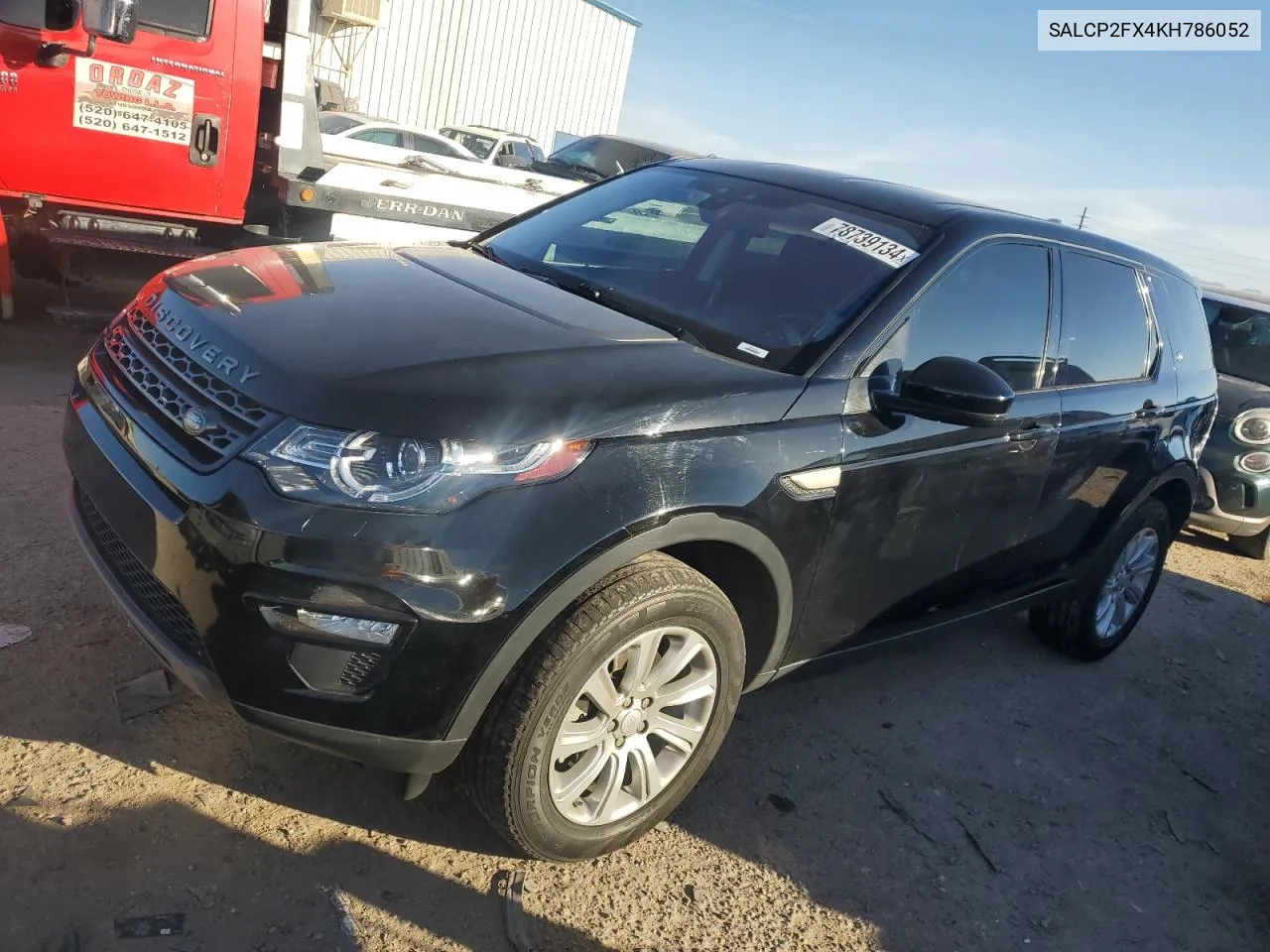 SALCP2FX4KH786052 2019 Land Rover Discovery Sport Se