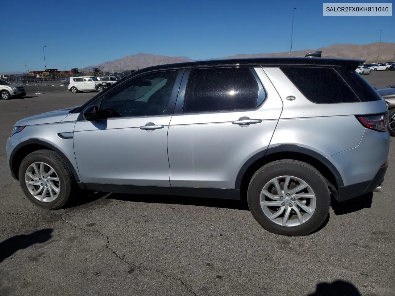 2019 Land Rover Discovery Sport Hse VIN: SALCR2FX0KH811040 Lot: 79932944