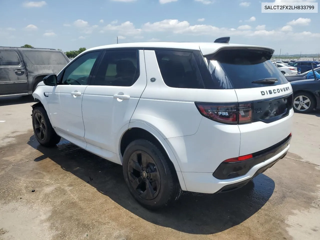 2020 Land Rover Discovery Sport S R-Dynamic VIN: SALCT2FX2LH833799 Lot: 59515224