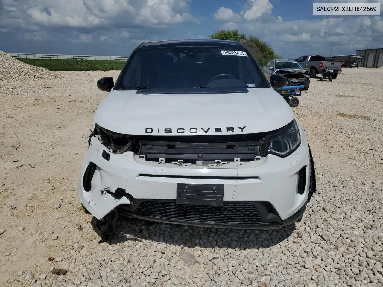 2020 Land Rover Discovery Sport Se VIN: SALCP2FX2LH842569 Lot: 64503454