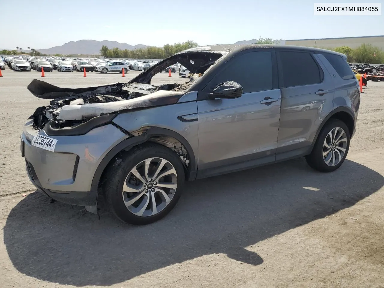 2021 Land Rover Discovery Sport S VIN: SALCJ2FX1MH884055 Lot: 63238744