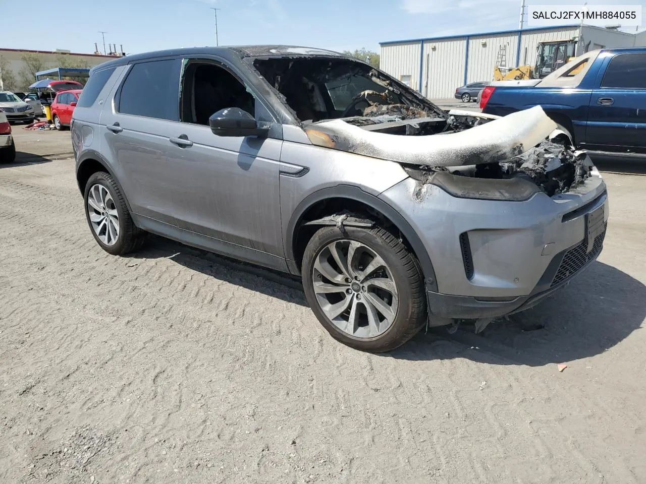 2021 Land Rover Discovery Sport S VIN: SALCJ2FX1MH884055 Lot: 63238744