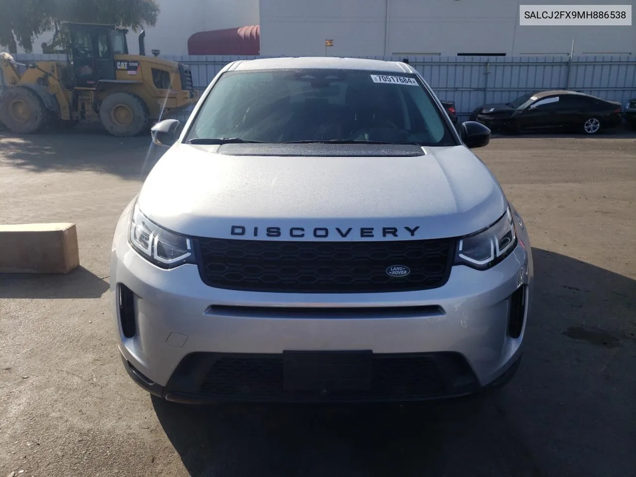 SALCJ2FX9MH886538 2021 Land Rover Discovery Sport S