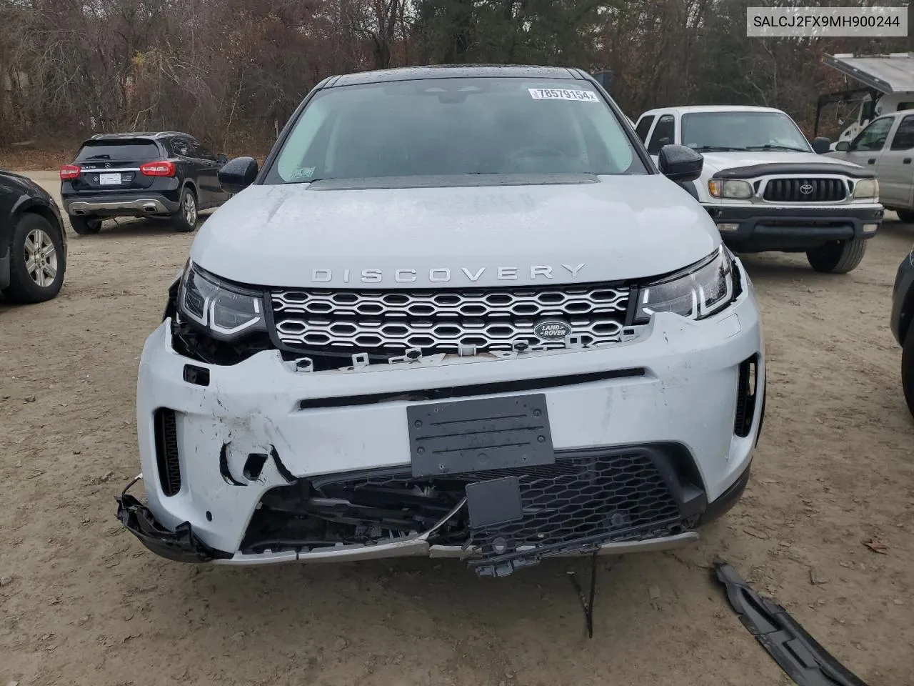 2021 Land Rover Discovery Sport S VIN: SALCJ2FX9MH900244 Lot: 78579154