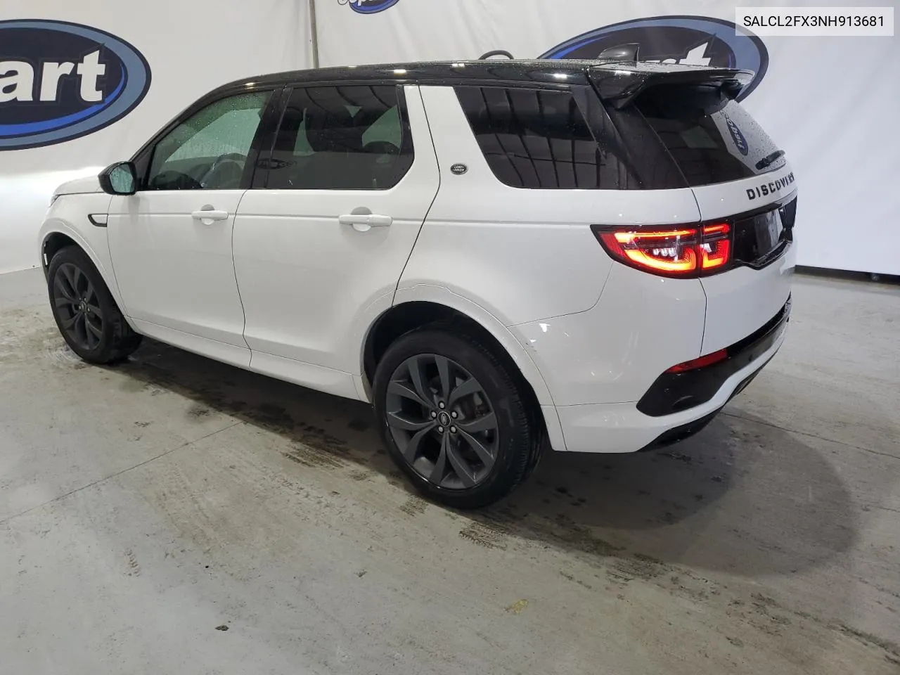 2022 Land Rover Discovery Sport Se R-Dynamic VIN: SALCL2FX3NH913681 Lot: 77418924