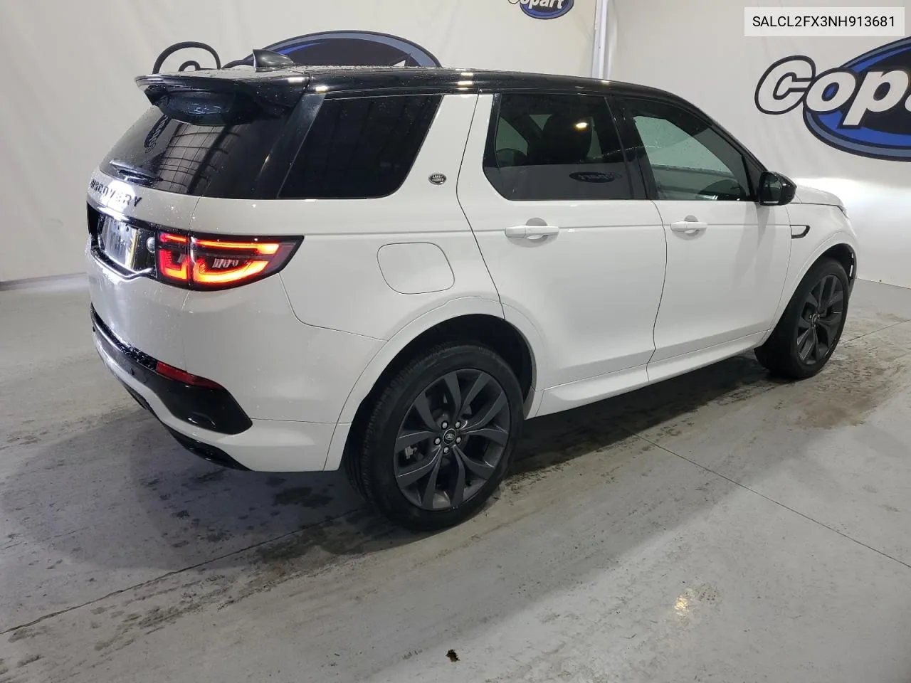 2022 Land Rover Discovery Sport Se R-Dynamic VIN: SALCL2FX3NH913681 Lot: 77418924