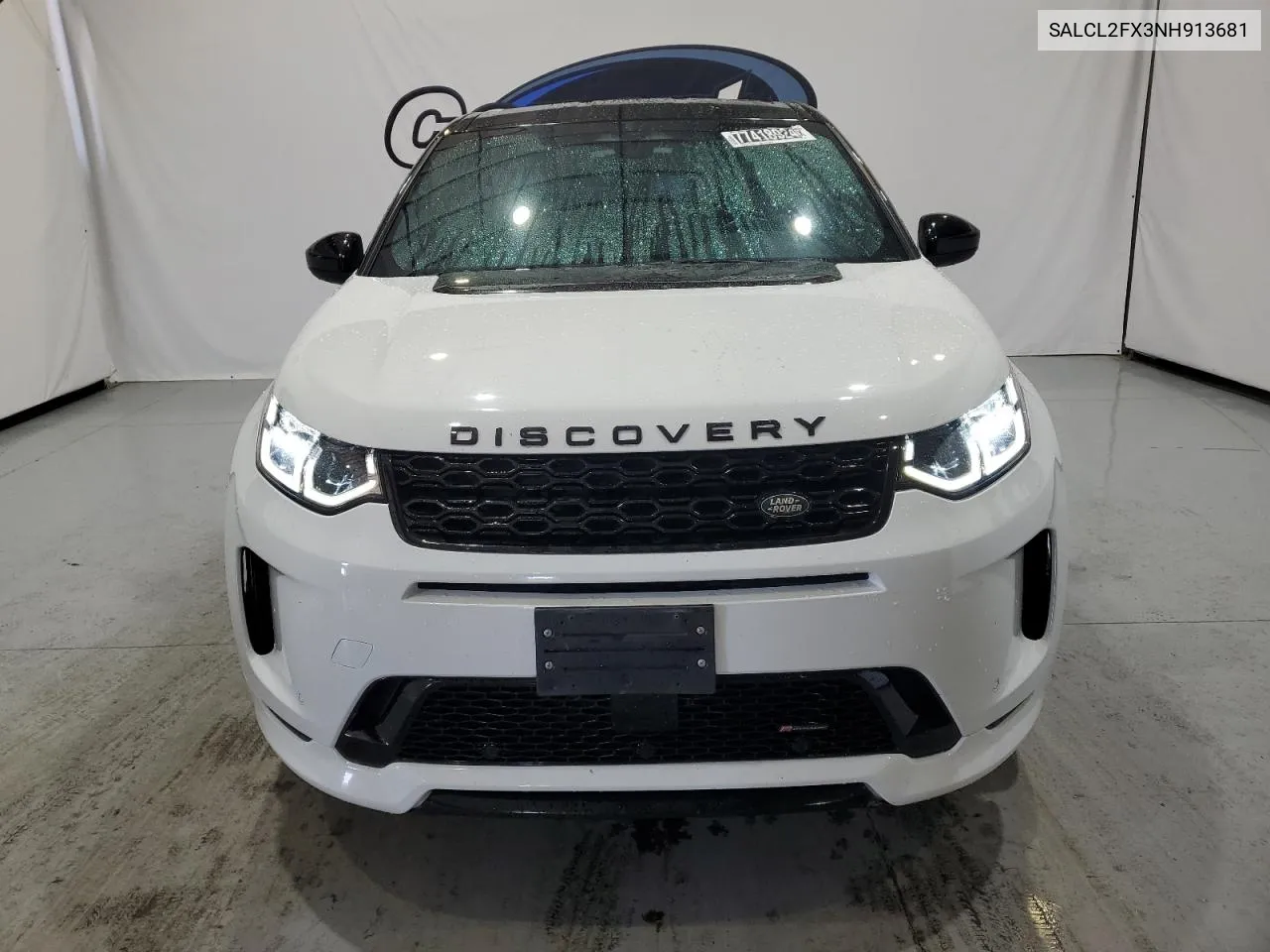 2022 Land Rover Discovery Sport Se R-Dynamic VIN: SALCL2FX3NH913681 Lot: 77418924