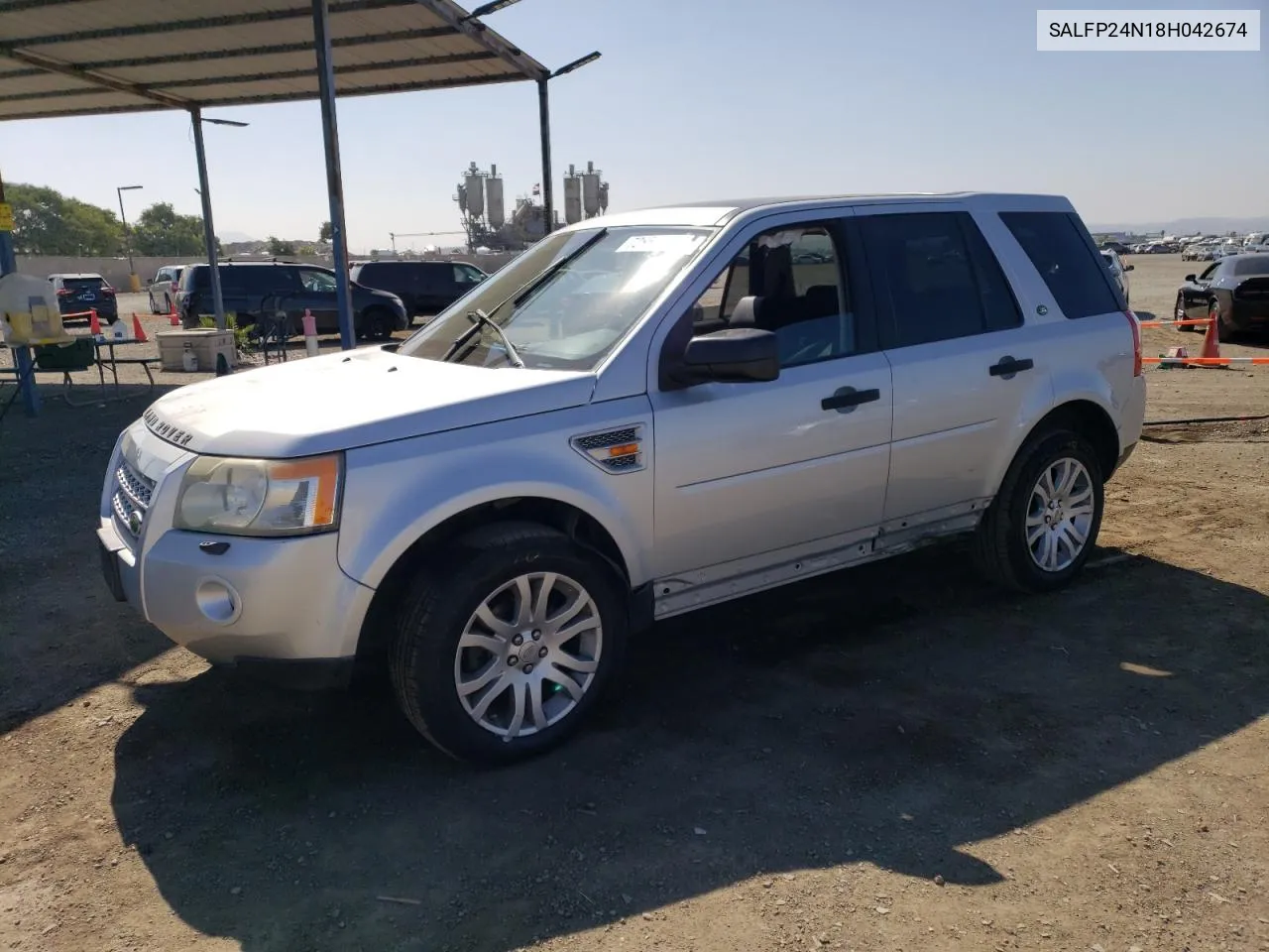 2008 Land Rover Lr2 Se VIN: SALFP24N18H042674 Lot: 72856744