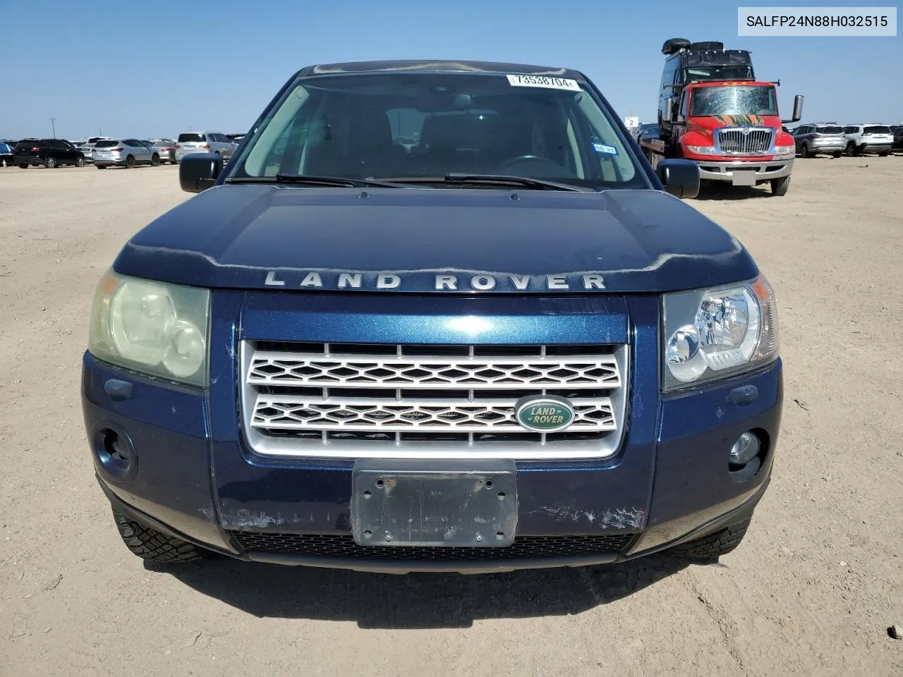 2008 Land Rover Lr2 Se VIN: SALFP24N88H032515 Lot: 73538704