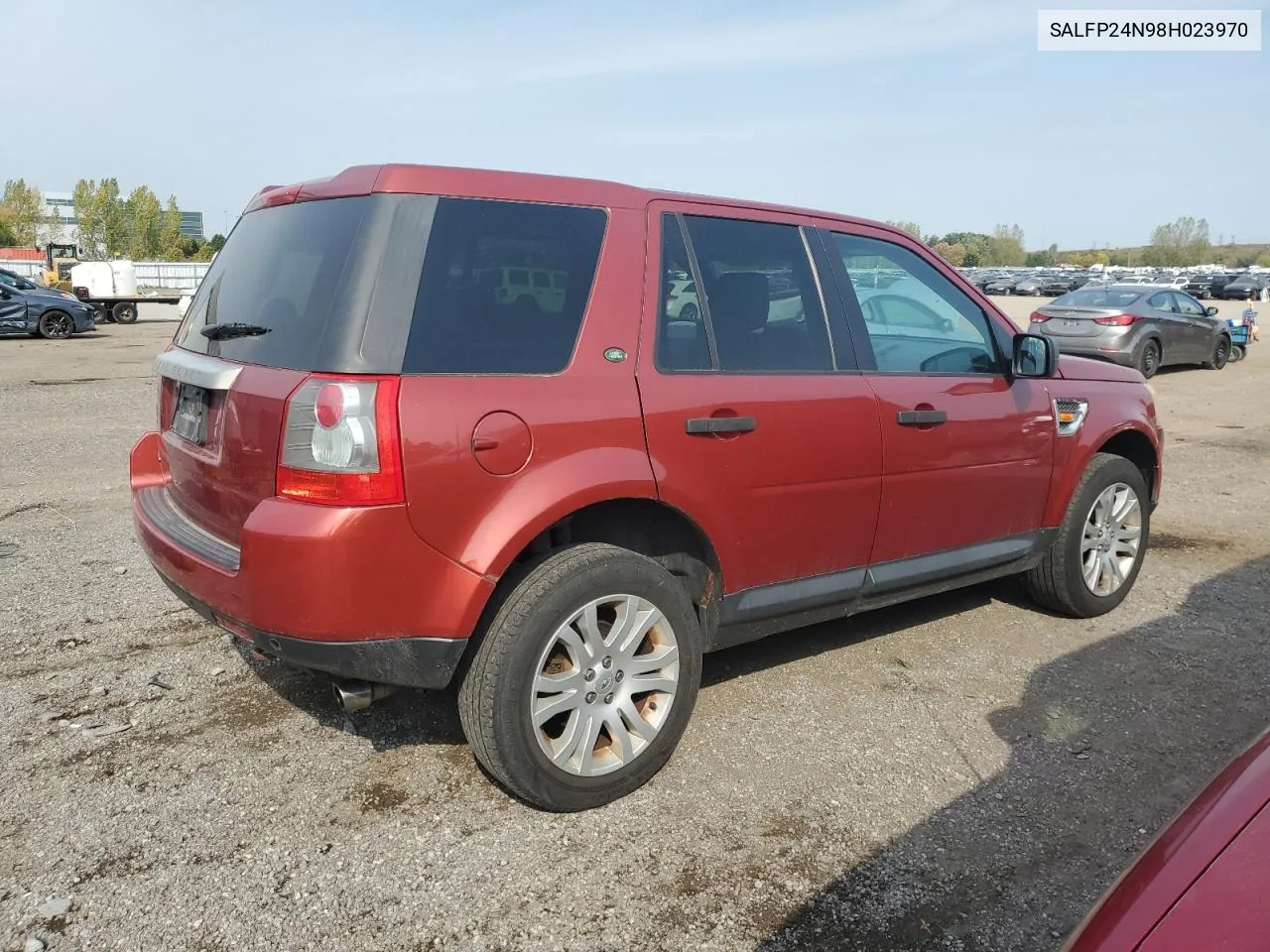 2008 Land Rover Lr2 Se VIN: SALFP24N98H023970 Lot: 75564274