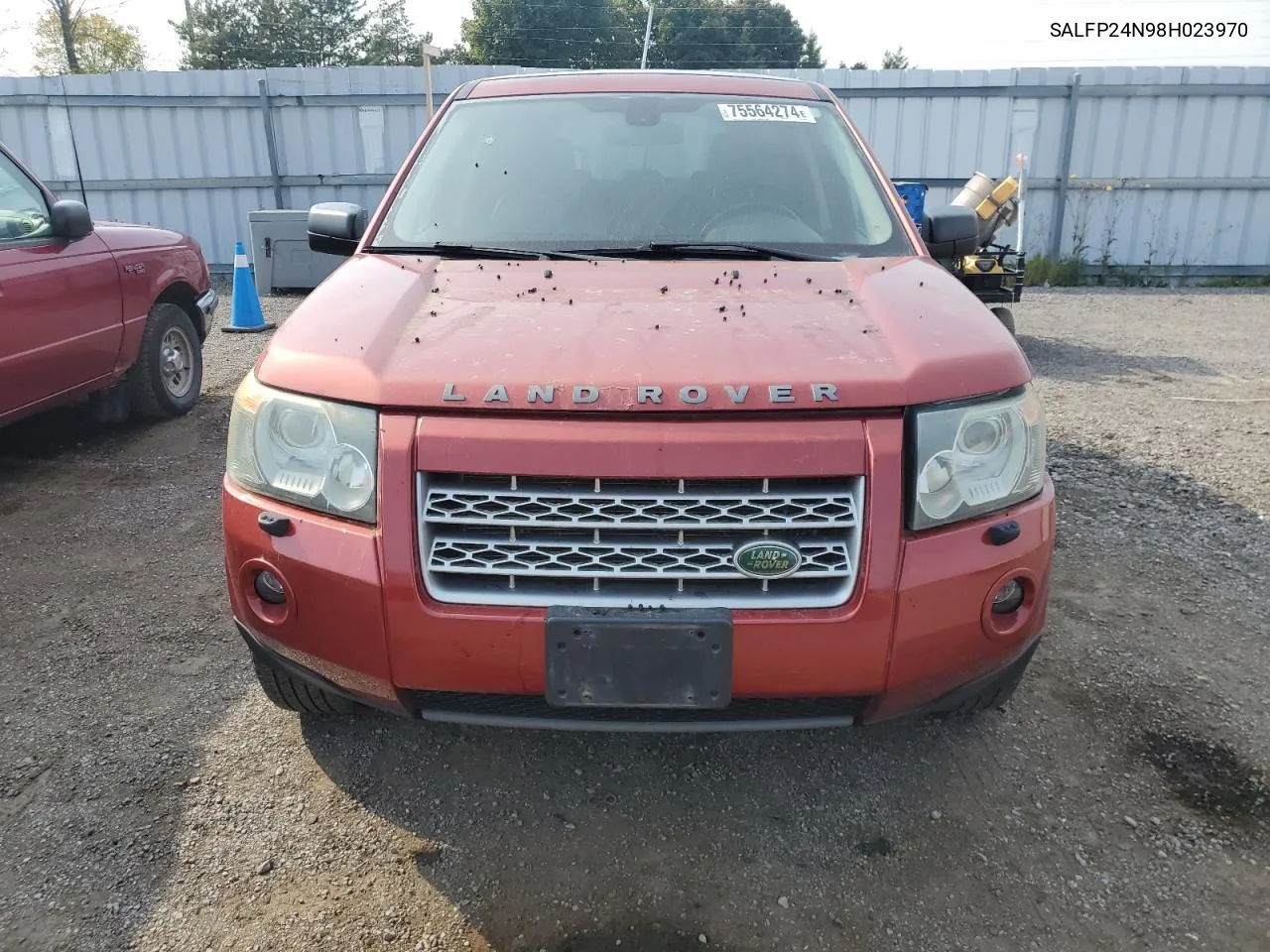 2008 Land Rover Lr2 Se VIN: SALFP24N98H023970 Lot: 75564274