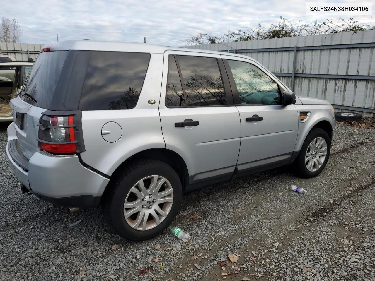 2008 Land Rover Lr2 Se Technology VIN: SALFS24N38H034106 Lot: 79703344