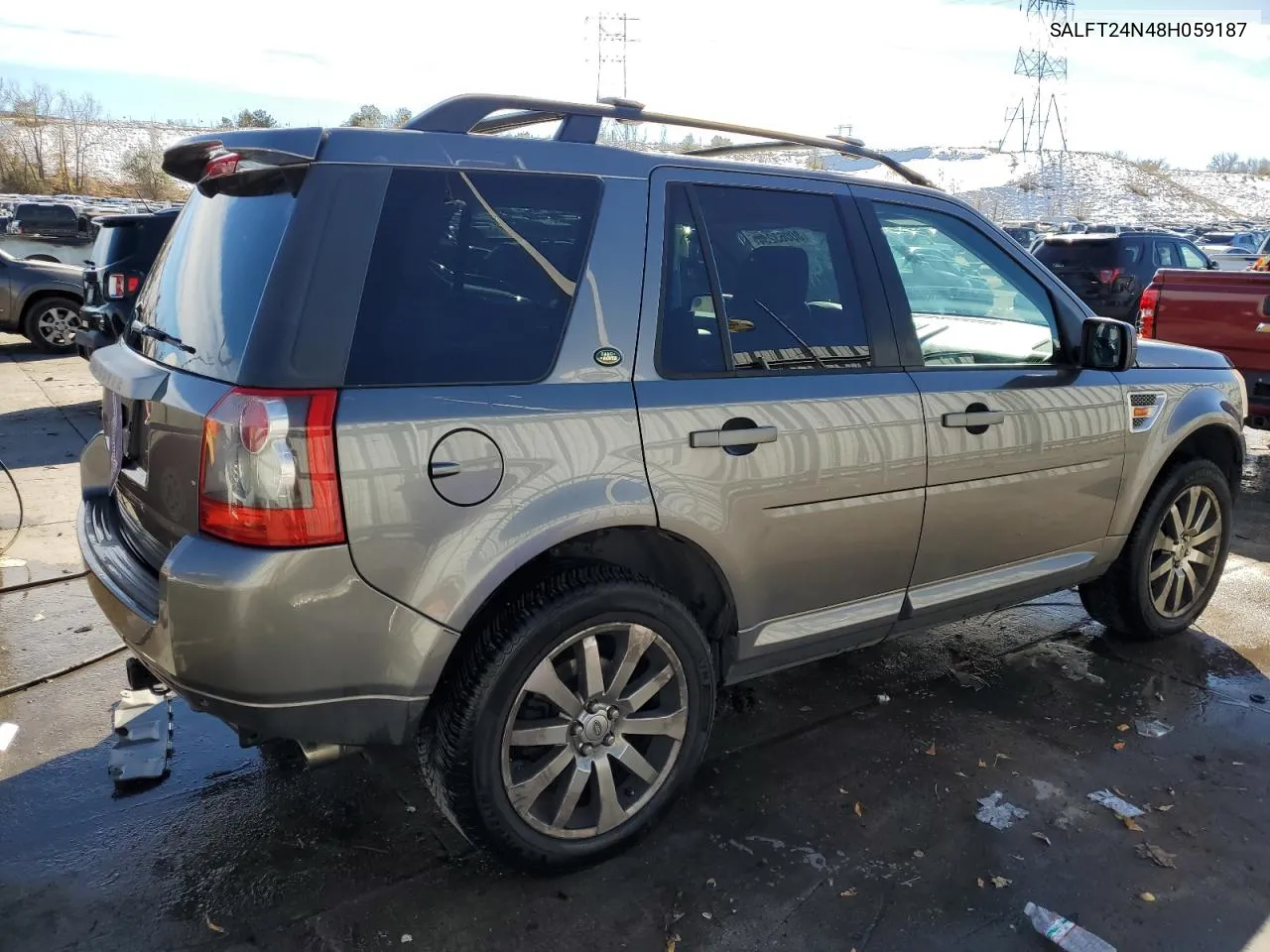 2008 Land Rover Lr2 Hse Technology VIN: SALFT24N48H059187 Lot: 80063254