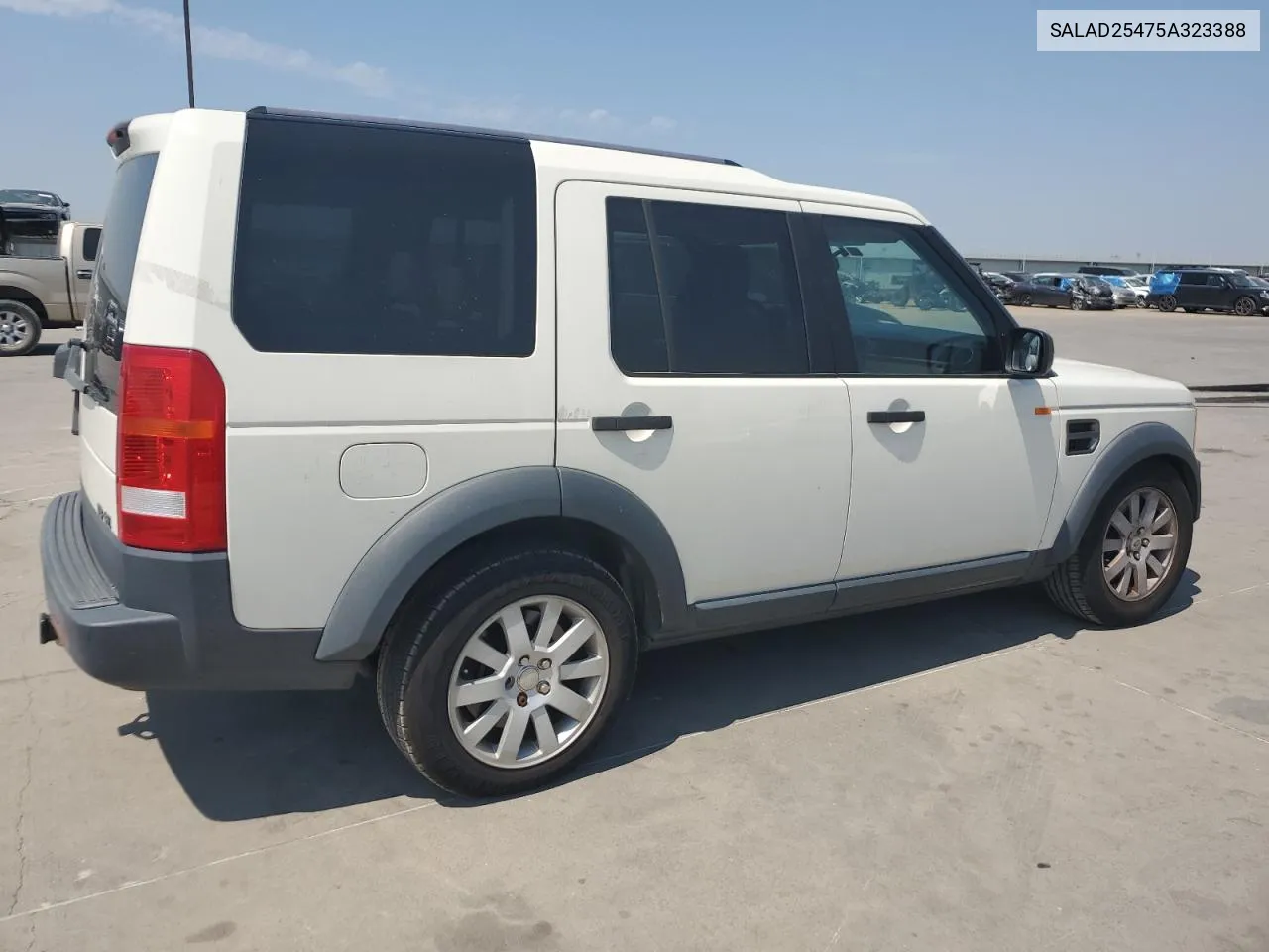 2005 Land Rover Lr3 Se VIN: SALAD25475A323388 Lot: 68524684