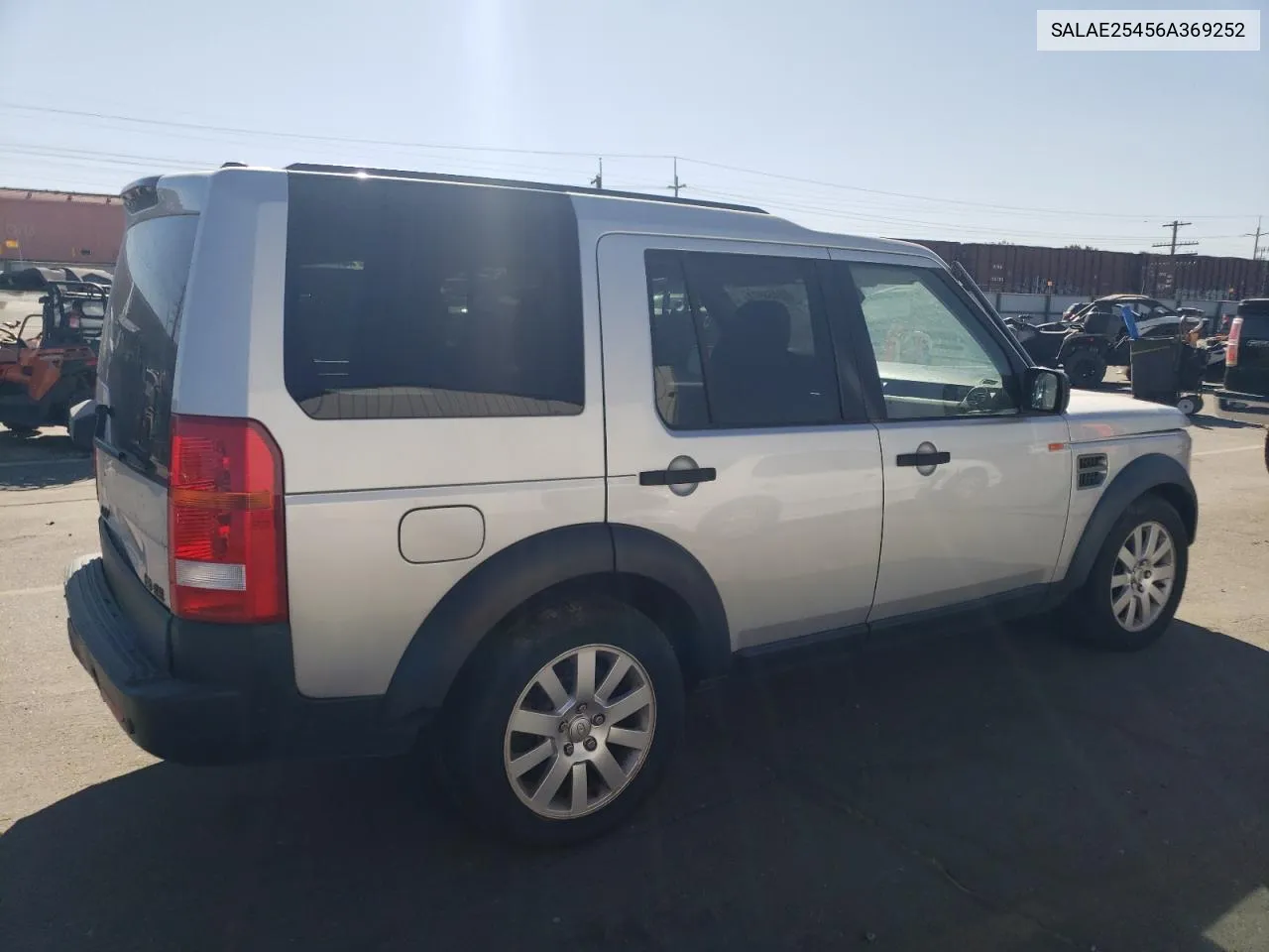 2006 Land Rover Lr3 Se VIN: SALAE25456A369252 Lot: 69454974