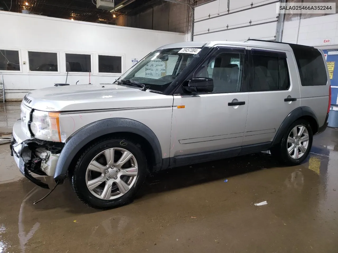 2006 Land Rover Lr3 Hse VIN: SALAG25466A352244 Lot: 70457384