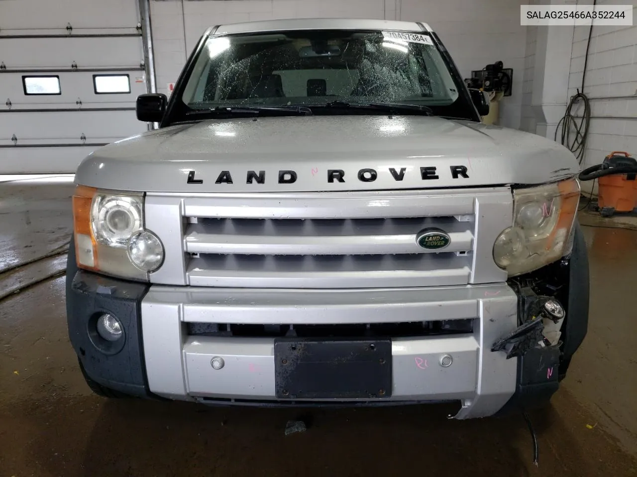 2006 Land Rover Lr3 Hse VIN: SALAG25466A352244 Lot: 70457384