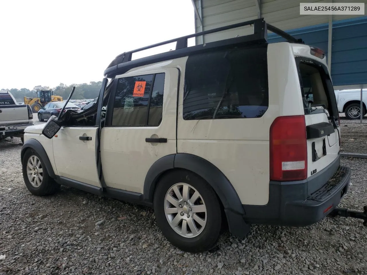 2006 Land Rover Lr3 Se VIN: SALAE25456A371289 Lot: 73634114