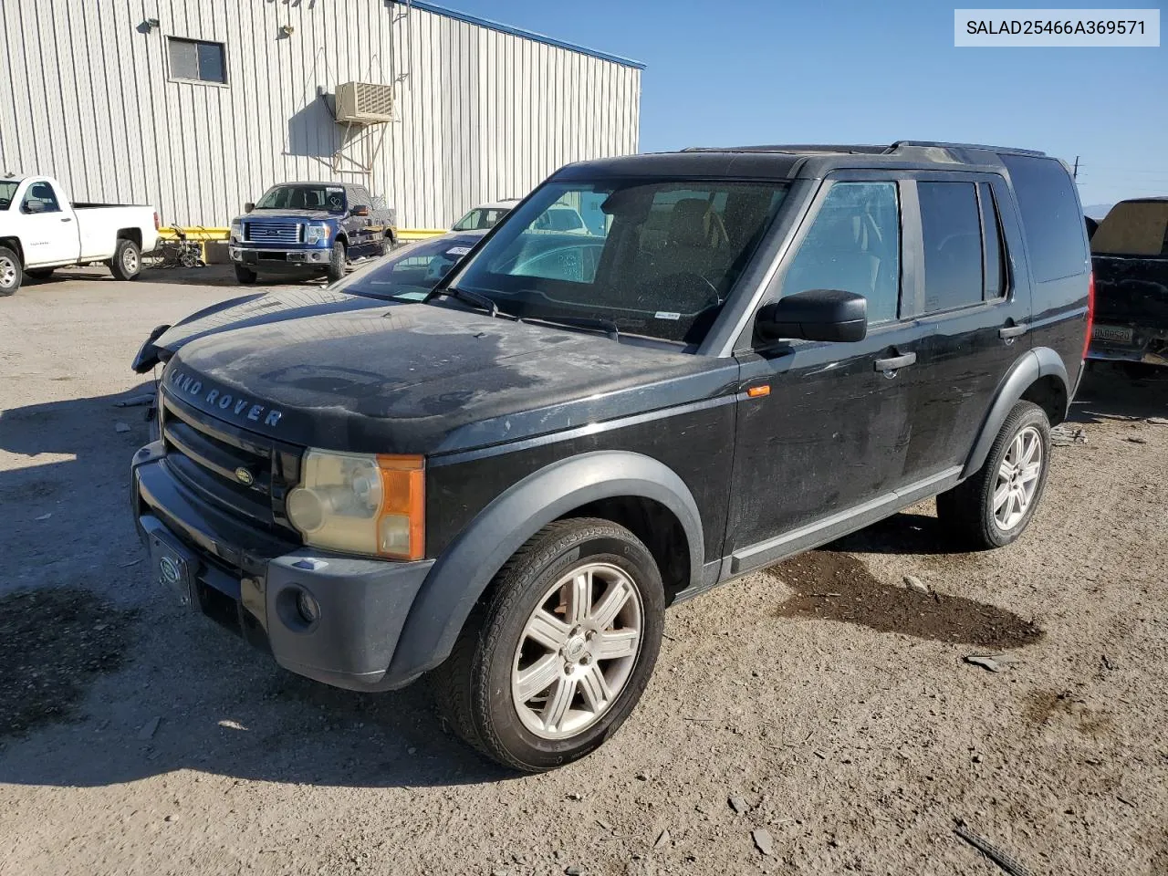 2006 Land Rover Lr3 Se VIN: SALAD25466A369571 Lot: 78032994