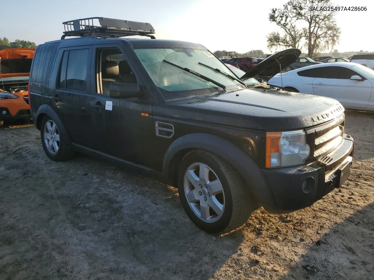 2007 Land Rover Lr3 Hse VIN: SALAG25497A428606 Lot: 73870884