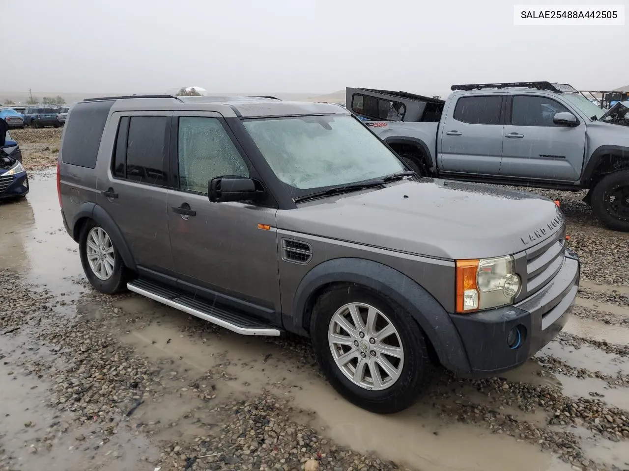 2008 Land Rover Lr3 Se VIN: SALAE25488A442505 Lot: 80318034