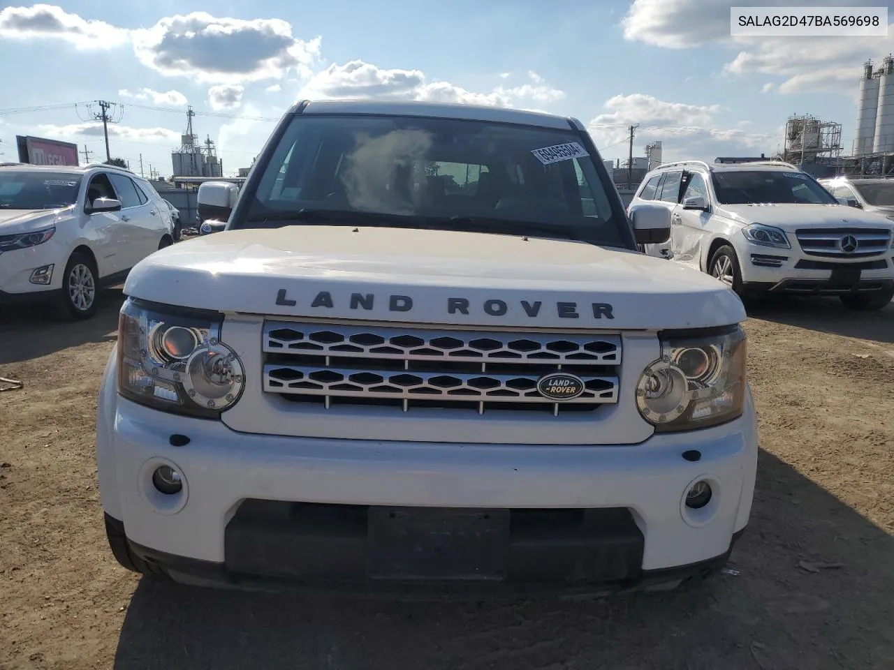 2011 Land Rover Lr4 Hse VIN: SALAG2D47BA569698 Lot: 69495504