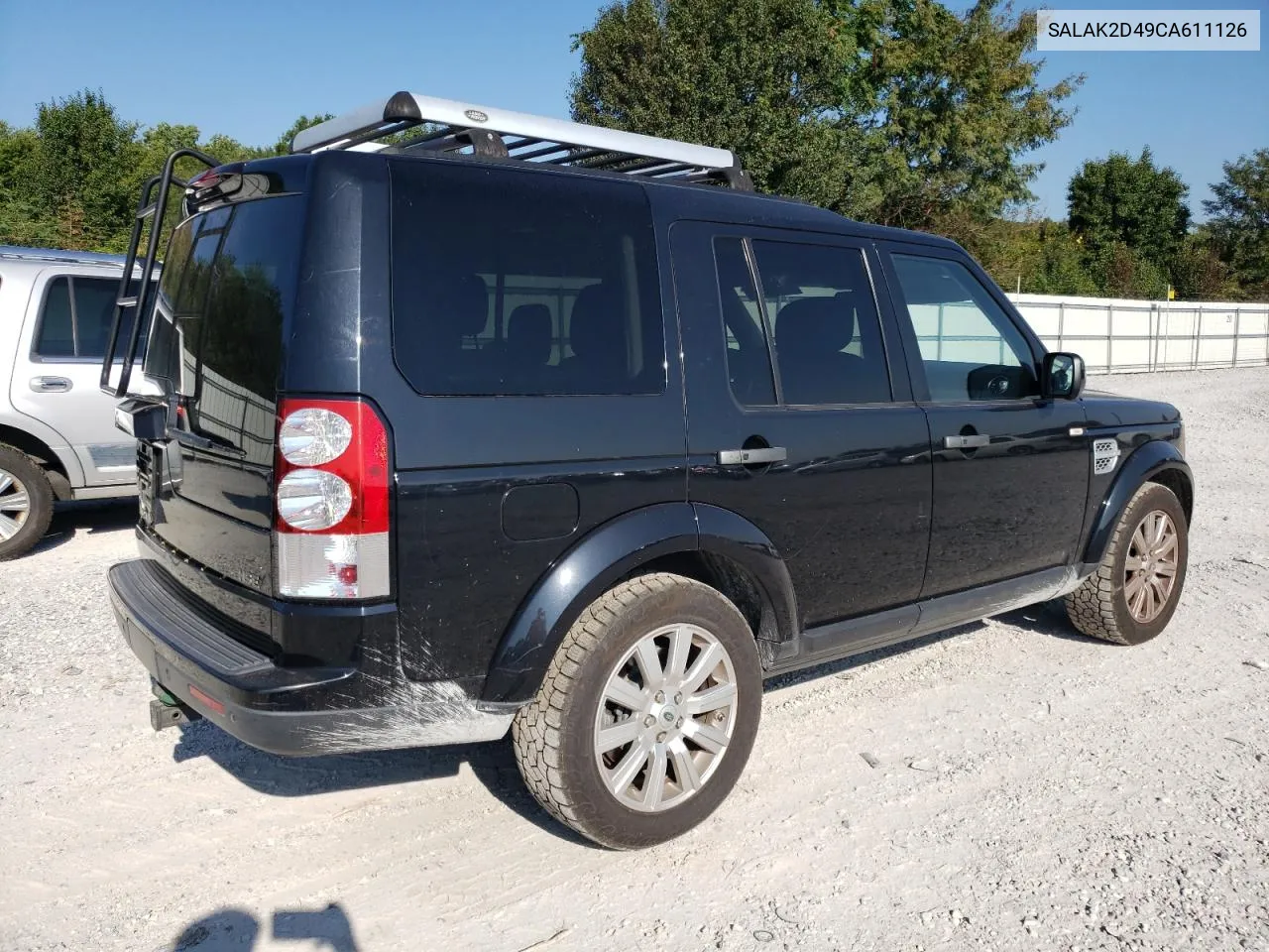 2012 Land Rover Lr4 Hse Luxury VIN: SALAK2D49CA611126 Lot: 69460904