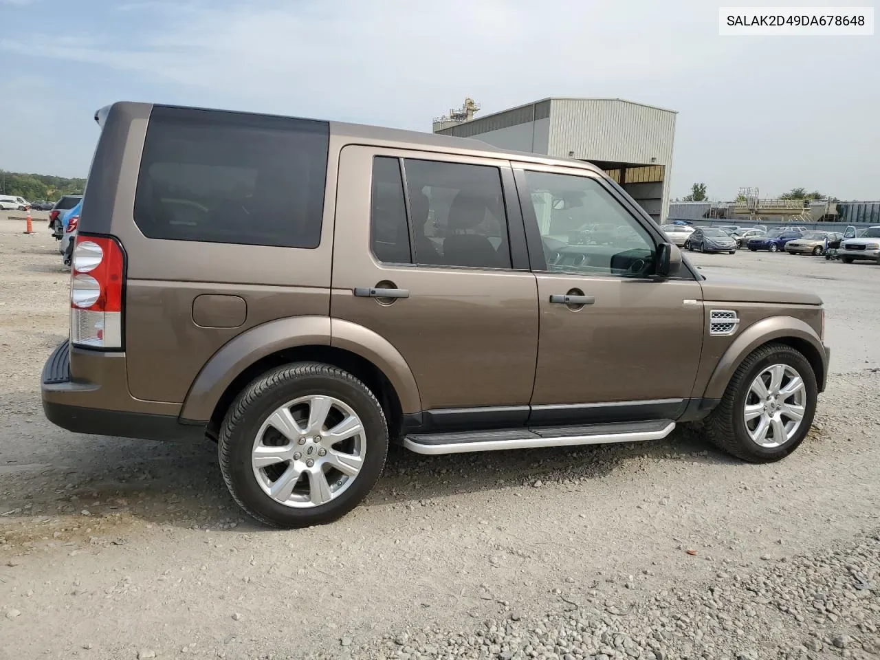 2013 Land Rover Lr4 Hse Luxury VIN: SALAK2D49DA678648 Lot: 71065934