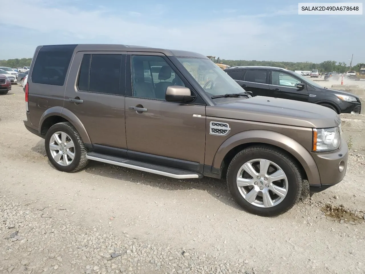 2013 Land Rover Lr4 Hse Luxury VIN: SALAK2D49DA678648 Lot: 71065934