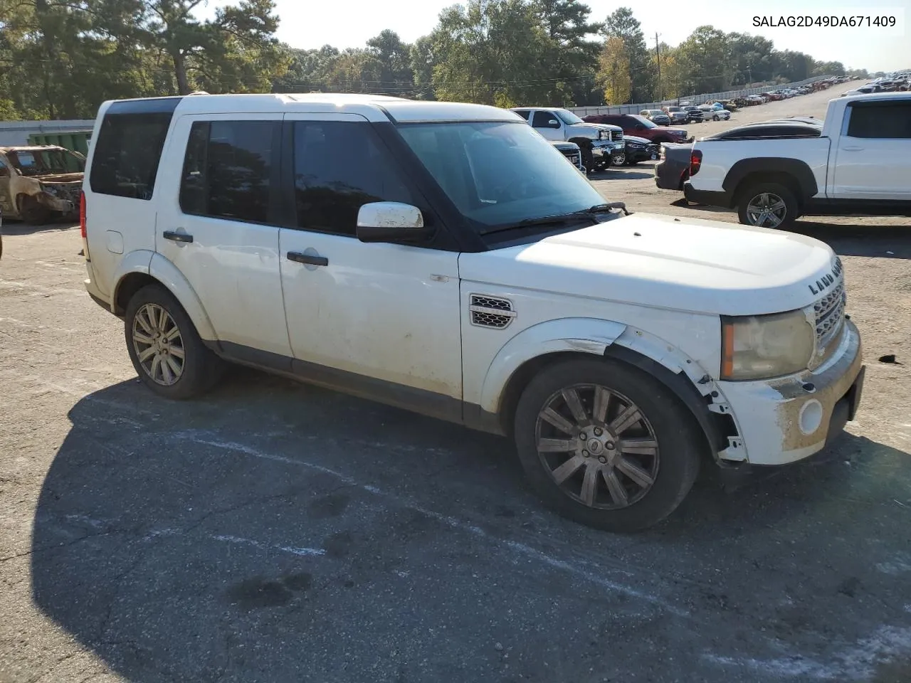 2013 Land Rover Lr4 Hse VIN: SALAG2D49DA671409 Lot: 77441764