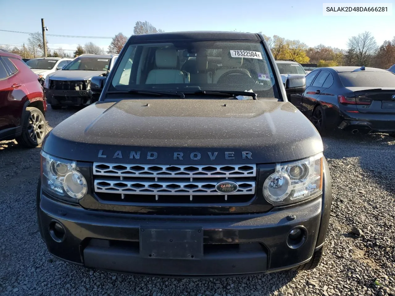 2013 Land Rover Lr4 Hse Luxury VIN: SALAK2D48DA666281 Lot: 78322504