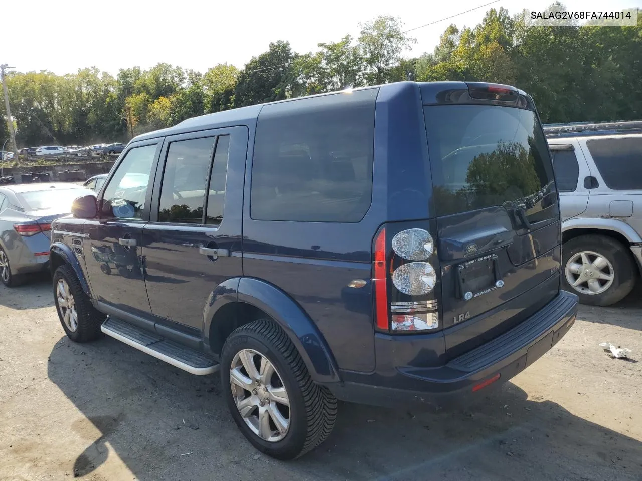 SALAG2V68FA744014 2015 Land Rover Lr4 Hse