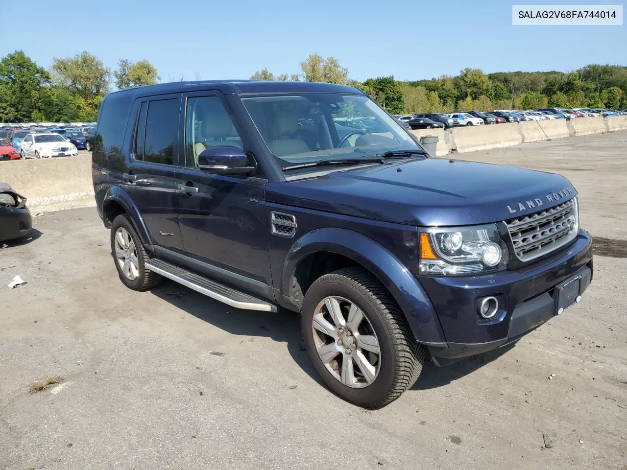 SALAG2V68FA744014 2015 Land Rover Lr4 Hse